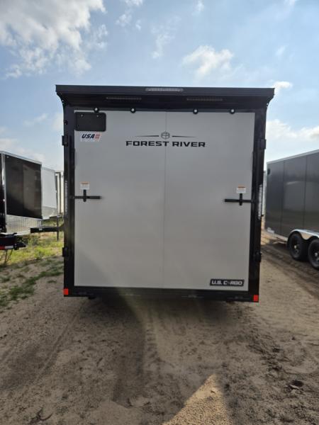 New 2027 US Cargo 7.5X18 SILVER 7K UTV Cargo / Enclosed Trailer