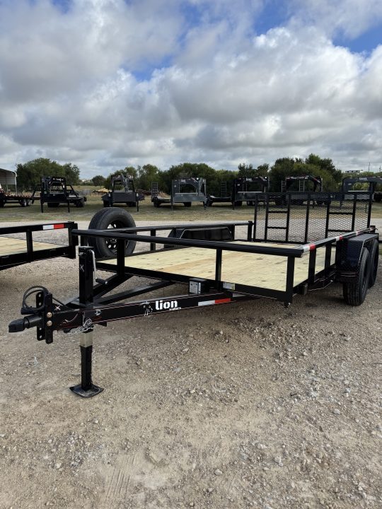 New 2026 Lion Trailers 14PT-1383 Utility Trailer
