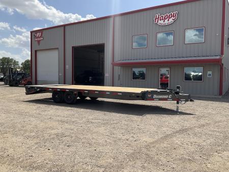 New 2026 Diamond C 102 x24' BP HD Deckover Equipment Trailer - DEC207