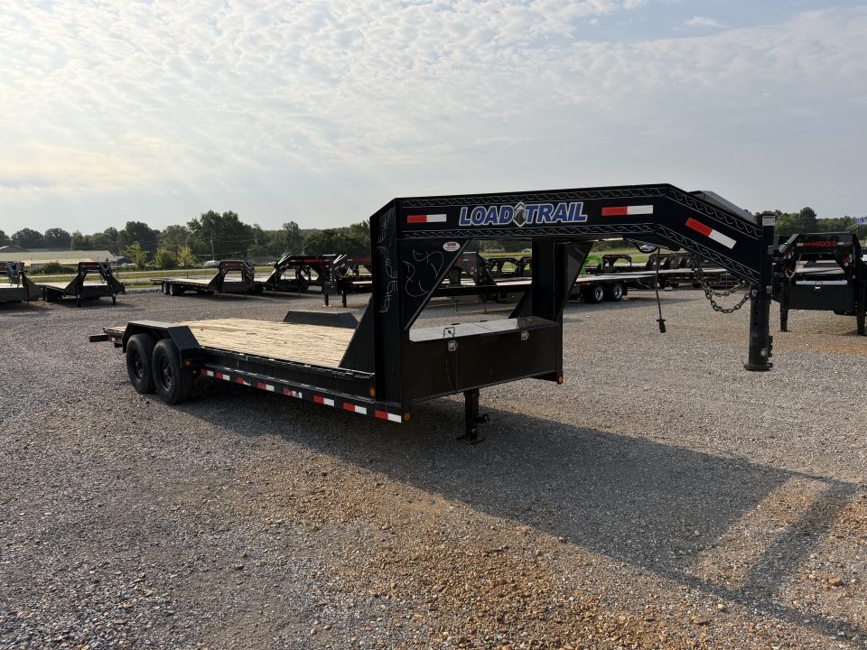 Used 2020 Load Trail 83"X20' 14K GVWR Gooseneck Equipment Trailer