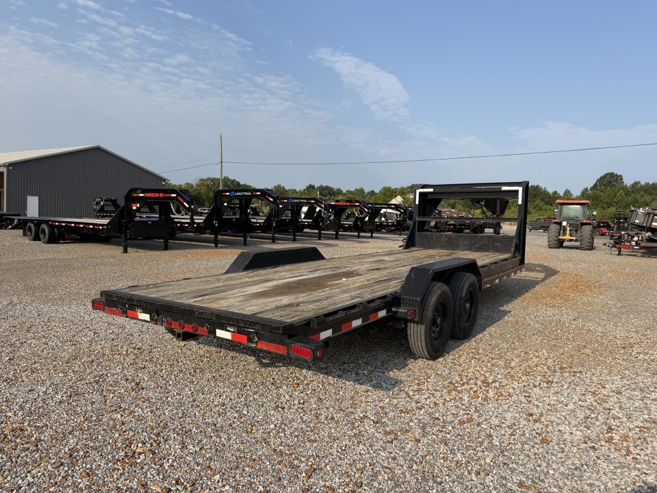 Used 2020 Load Trail 83"X20' 14K GVWR Gooseneck Equipment Trailer