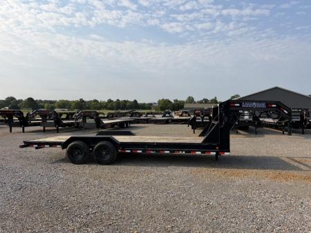 Used 2020 Load Trail 83"X20' 14K GVWR Gooseneck Equipment Trailer