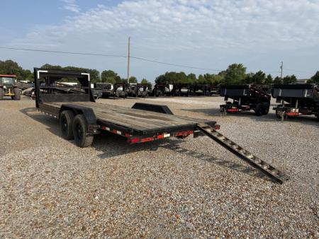 Used 2020 Load Trail 83"X20' 14K GVWR Gooseneck Equipment Trailer