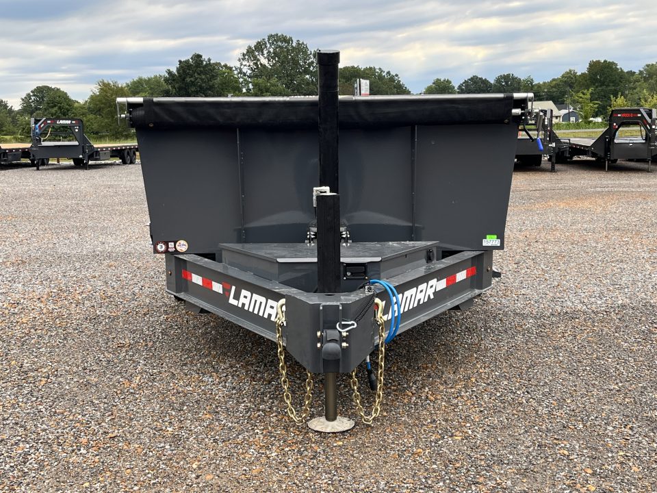 New 2027 Lamar Dump Trailer | 83" x 16' | 21K GVWR