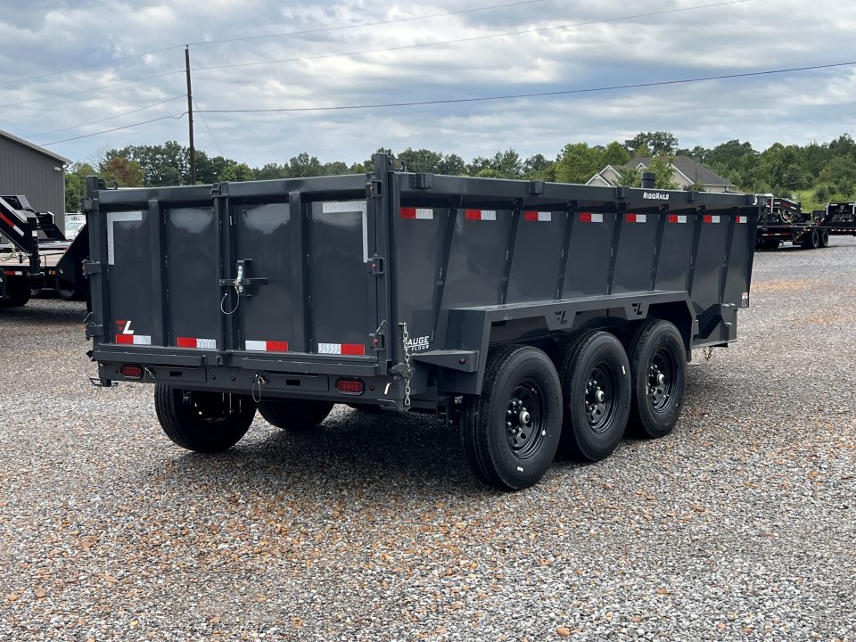 New 2027 Lamar Dump Trailer | 83" x 16' | 21K GVWR