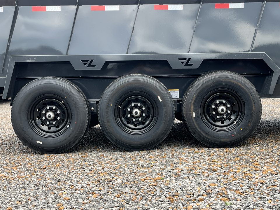 New 2027 Lamar Dump Trailer | 83" x 16' | 21K GVWR