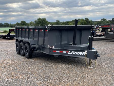 New 2027 Lamar Dump Trailer | 83" x 16' | 21K GVWR
