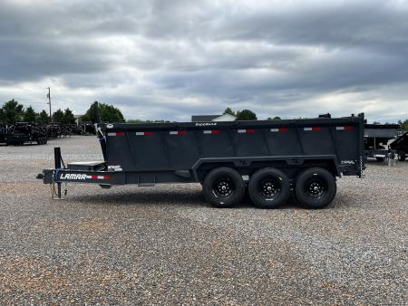 New 2027 Lamar Dump Trailer | 83" x 16' | 21K GVWR