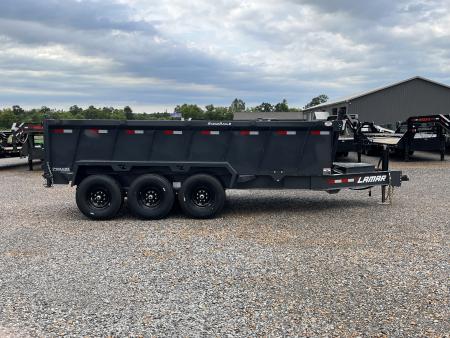 New 2027 Lamar Dump Trailer | 83" x 16' | 21K GVWR