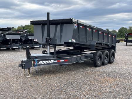 New 2027 Lamar Dump Trailer | 83" x 16' | 21K GVWR