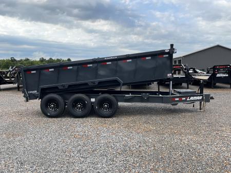 New 2027 Lamar Dump Trailer | 83" x 16' | 21K GVWR
