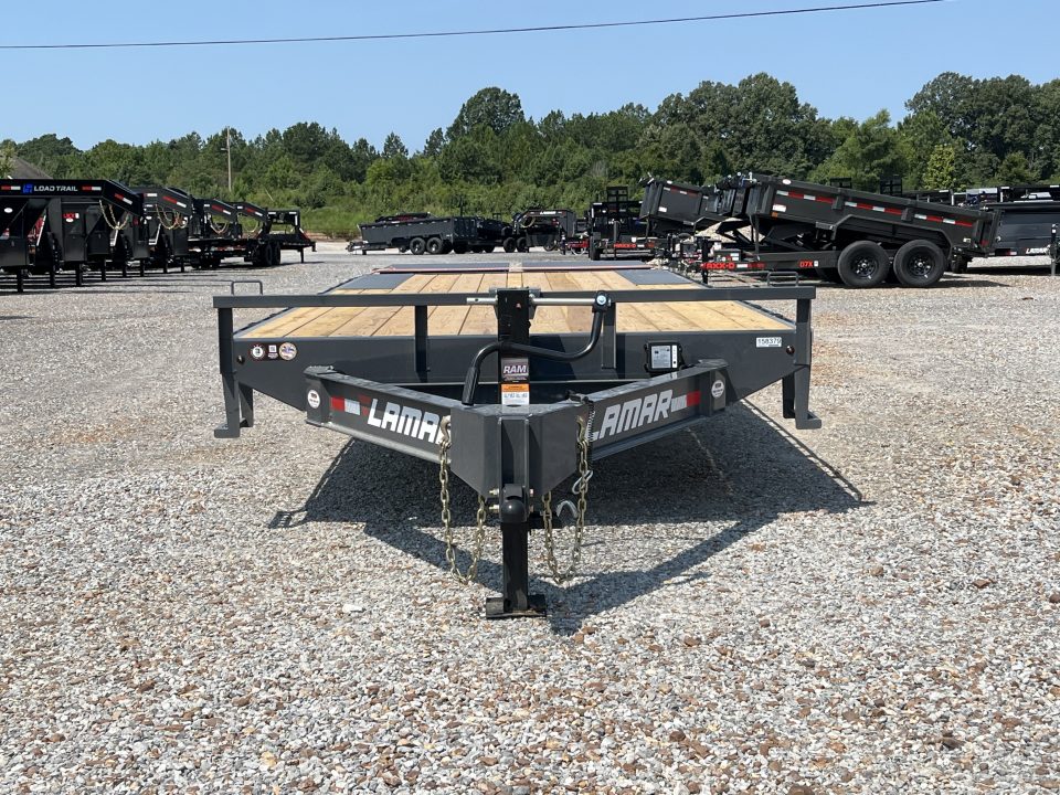 New 2027 Lamar 102" x 24' 14k Flatbed Trailer