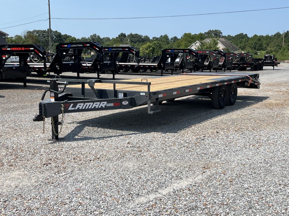 New 2027 Lamar 102" x 24' 14k Flatbed Trailer