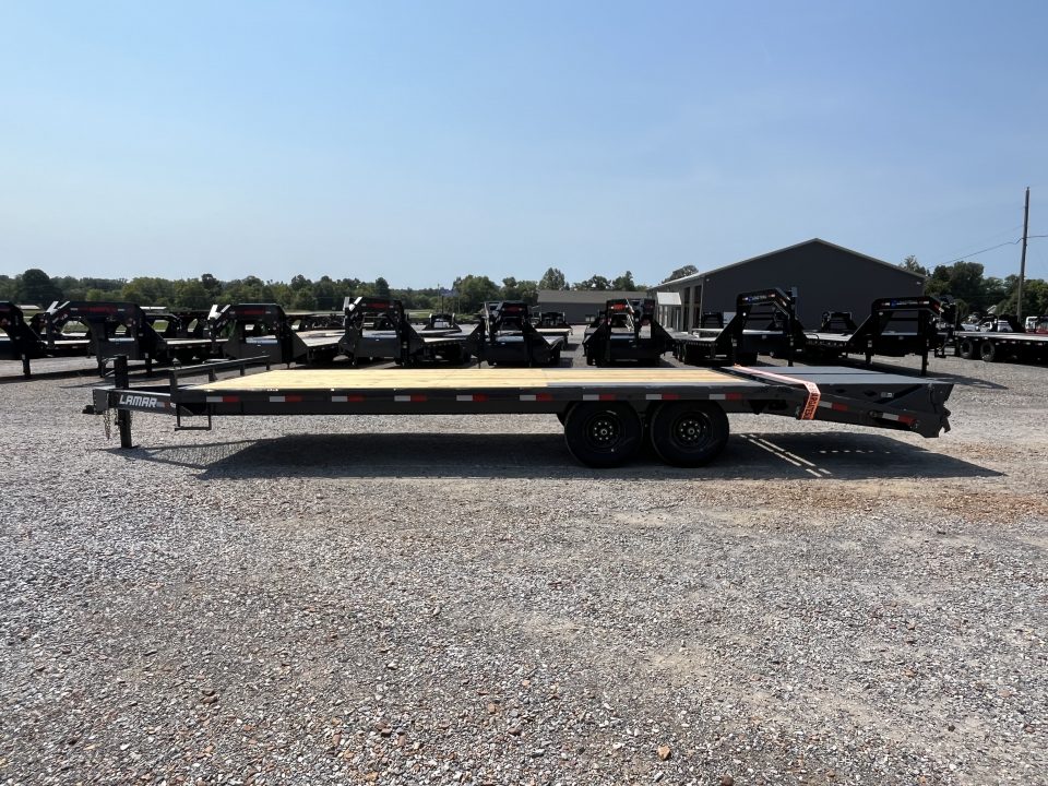 New 2027 Lamar 102" x 24' 14k Flatbed Trailer