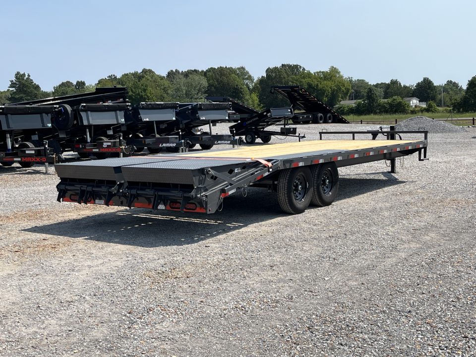 New 2027 Lamar 102" x 24' 14k Flatbed Trailer