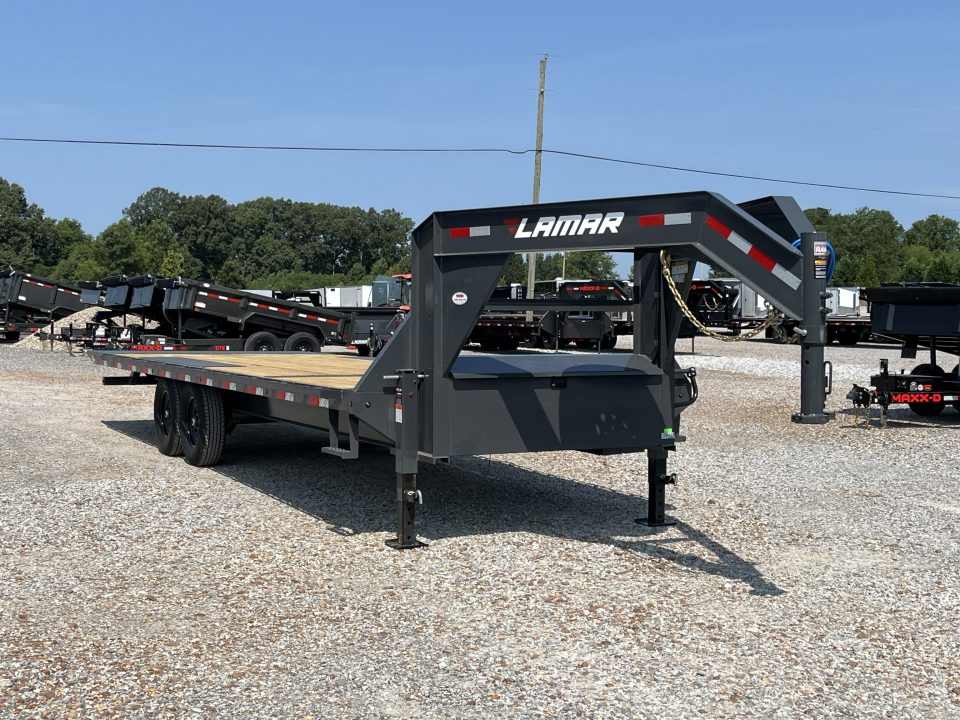 New 2027 Lamar Gooseneck Deckover Tilt | 102" x 24' 14K GVWR