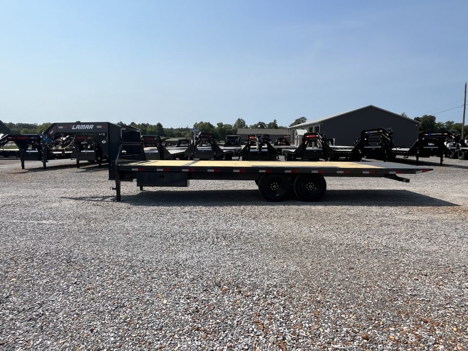New 2027 Lamar Gooseneck Deckover Tilt | 102" x 24' 14K GVWR