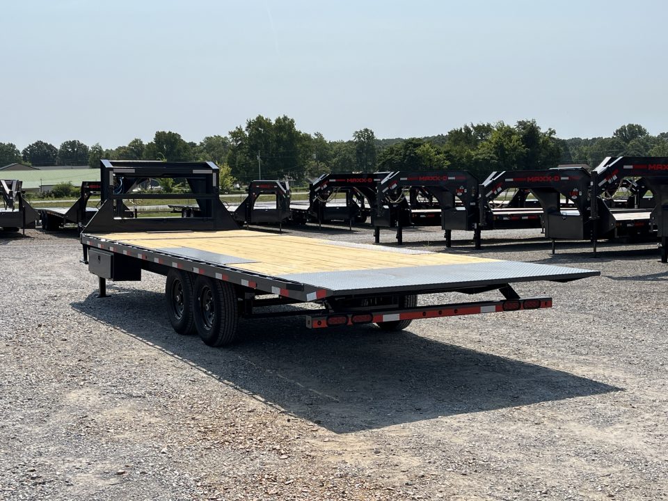 New 2027 Lamar Gooseneck Deckover Tilt | 102" x 24' 14K GVWR