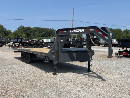 New 2027 Lamar Gooseneck Deckover Tilt | 102  x 24' 14K GVWR