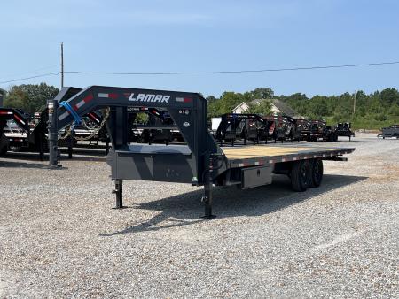 New 2027 Lamar Gooseneck Deckover Tilt | 102" x 24' 14K GVWR