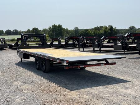 New 2027 Lamar Gooseneck Deckover Tilt | 102" x 24' 14K GVWR