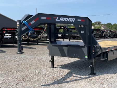 New 2027 Lamar Gooseneck Deckover Tilt | 102" x 24' 14K GVWR