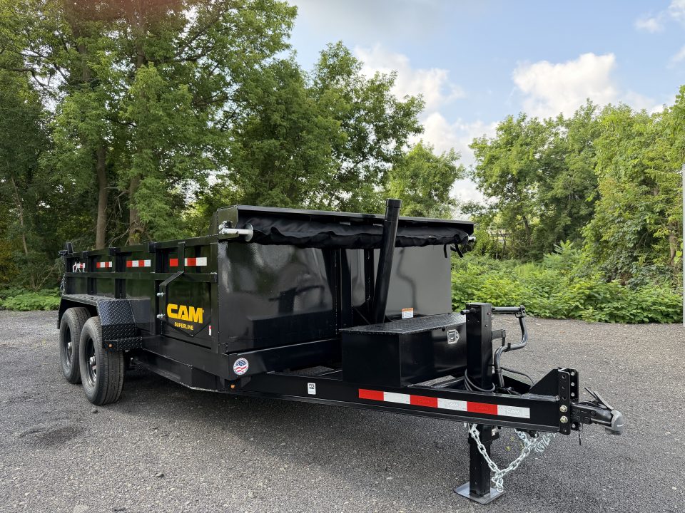New 2027 Cam Superline 7X14 HD Telescopic Dump Trailer 14K