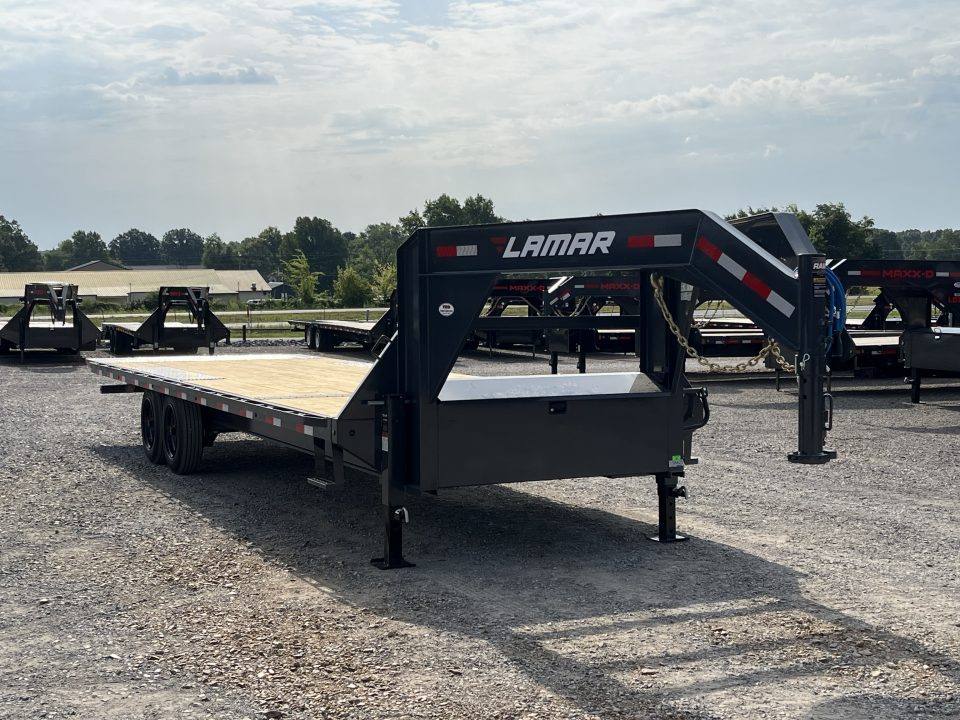 New 2027 Lamar Gooseneck Deckover Tilt | 102" x 26' 16K GVWR