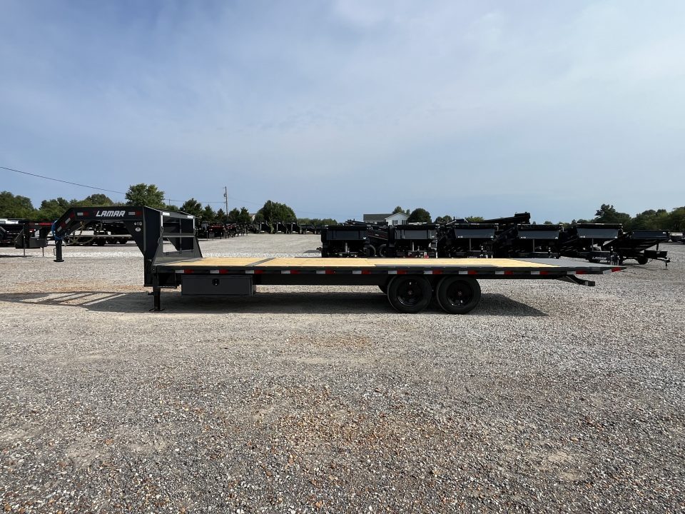 New 2027 Lamar Gooseneck Deckover Tilt | 102" x 26' 16K GVWR