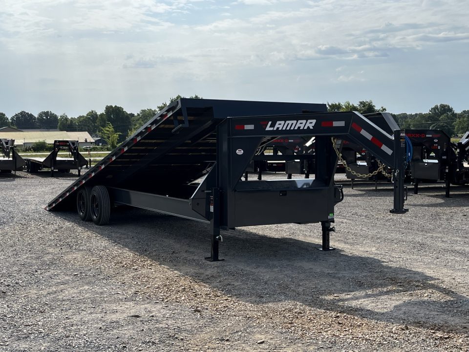 New 2027 Lamar Gooseneck Deckover Tilt | 102" x 26' 16K GVWR
