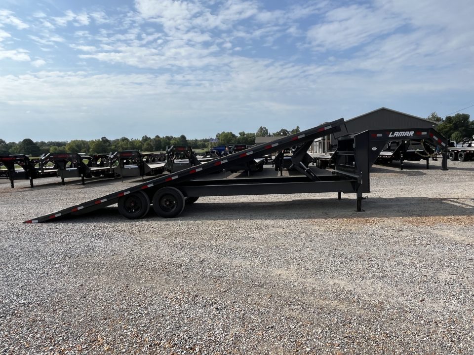 New 2027 Lamar Gooseneck Deckover Tilt | 102" x 26' 16K GVWR