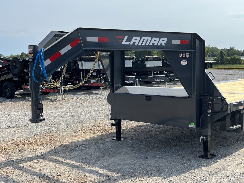New 2027 Lamar Gooseneck Deckover Tilt | 102" x 26' 16K GVWR
