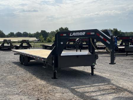 New 2027 Lamar Gooseneck Deckover Tilt | 102" x 26' 16K GVWR
