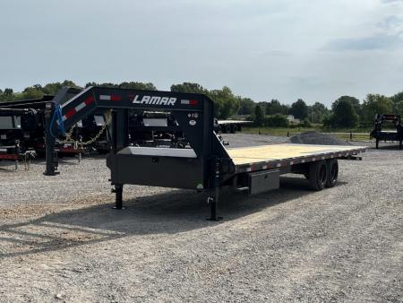 New 2027 Lamar Gooseneck Deckover Tilt | 102" x 26' 16K GVWR