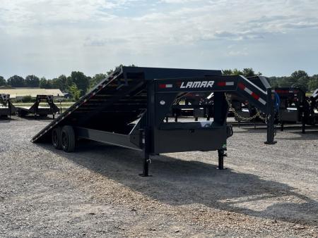 New 2027 Lamar Gooseneck Deckover Tilt | 102  x 26' 16K GVWR
