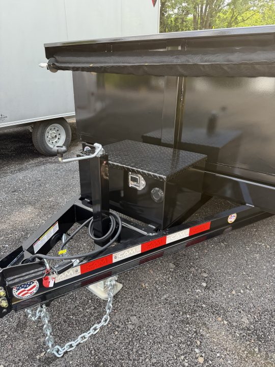 New 2027 CAM SUPERLINE 6X12 SD Single Ram Dump Trailer 11K