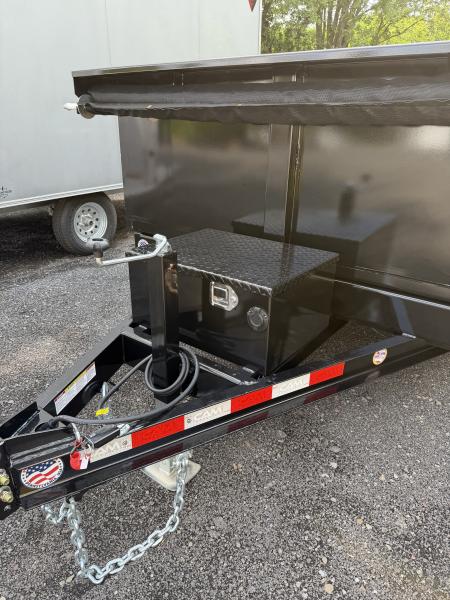 New 2027 CAM SUPERLINE 6X12 SD Single Ram Dump Trailer 11K