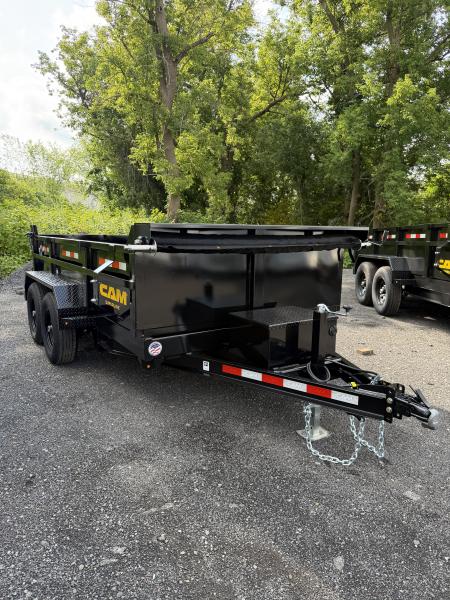 New 2027 CAM SUPERLINE 6X12 SD Single Ram Dump Trailer 11K