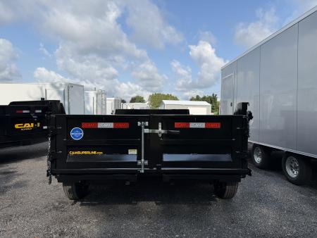 New 2027 CAM SUPERLINE 6X12 SD Single Ram Dump Trailer 11K