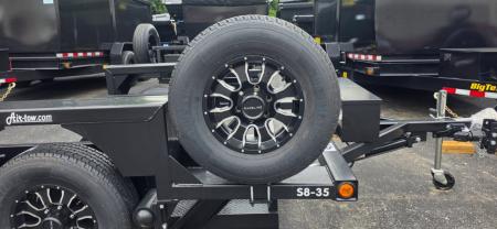 New 4'4" x 8' 6" Air Tow S8-35 Equipment Trailer 5.1k