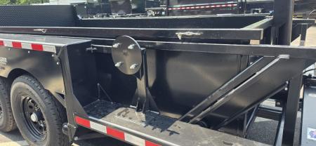 New 6'2" x 12' Air Tow 24" Sides 3D-12 Drop-Deck/Dump Trailer 15k