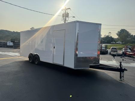 New 2026 Maximum Cargo Trailers 8.5X22 TA3 Cargo / Enclosed Trailer *WHITE
