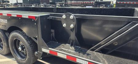 New 6' 3" x 16 Air Tow UT16-14 Drop Deck Utility Flatbed Equipment Trailer 18k w/24" Sides