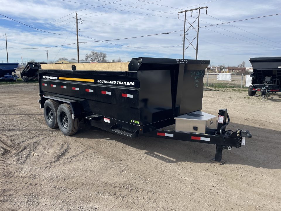 New 2026 Southland 7X14 16K High Side Dump Trailer