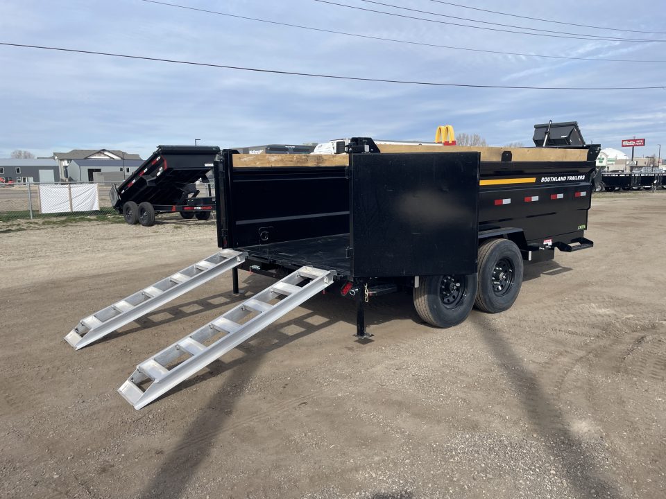 New 2026 Southland 7X14 16K High Side Dump Trailer
