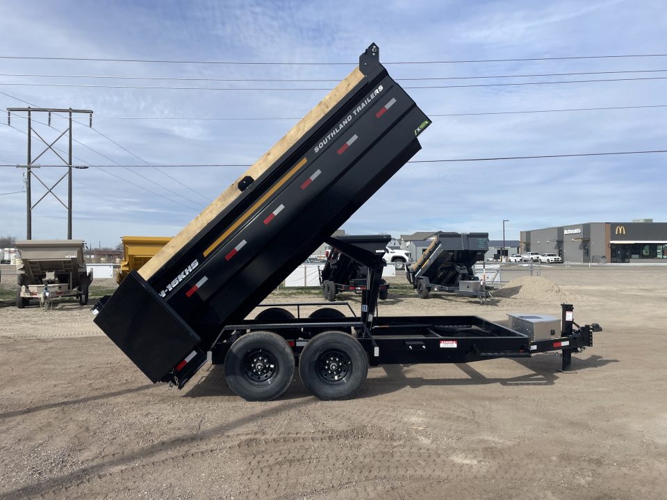 New 2026 Southland 7X14 16K High Side Dump Trailer