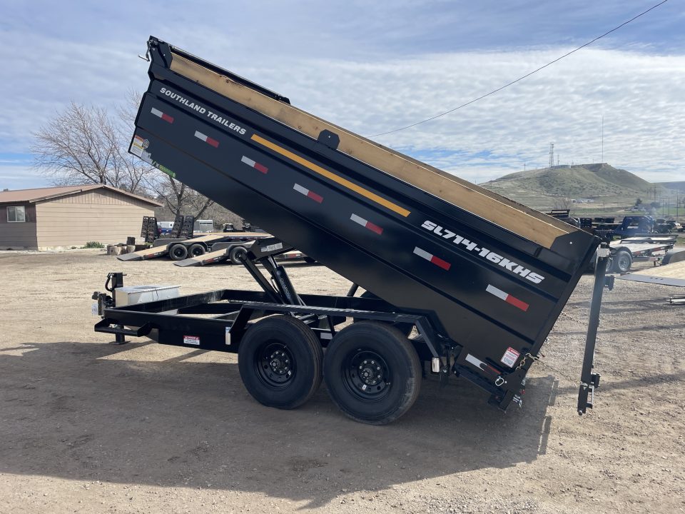 New 2026 Southland 7X14 16K High Side Dump Trailer