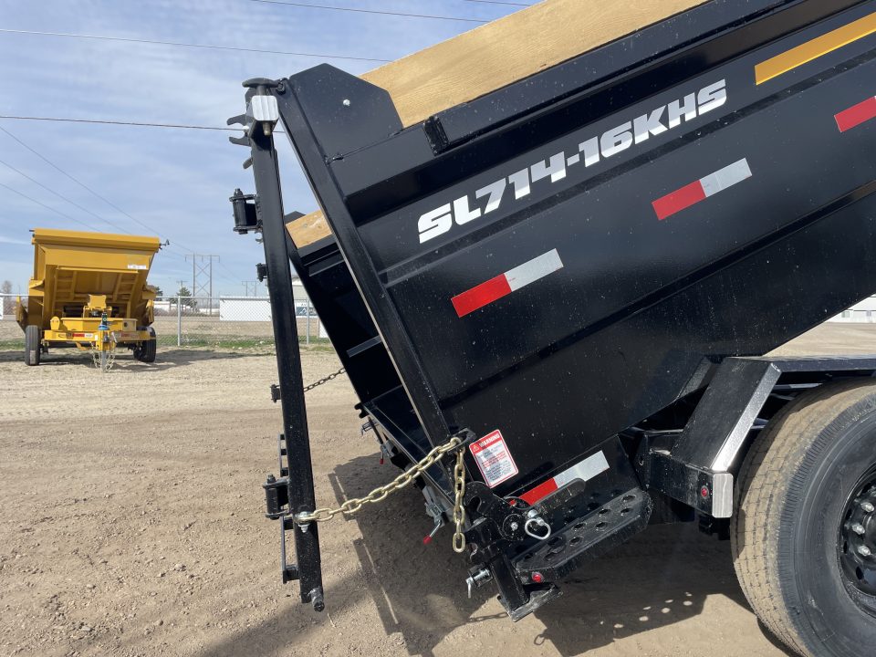New 2026 Southland 7X14 16K High Side Dump Trailer