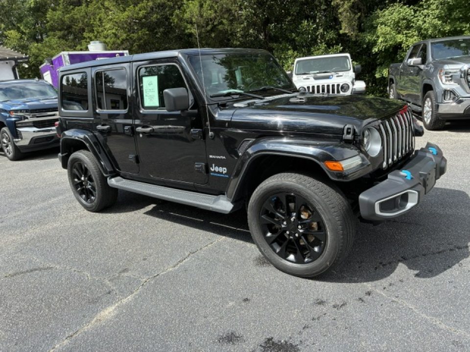 Used 2023 Jeep Wrangler 4XE Sahara SUV