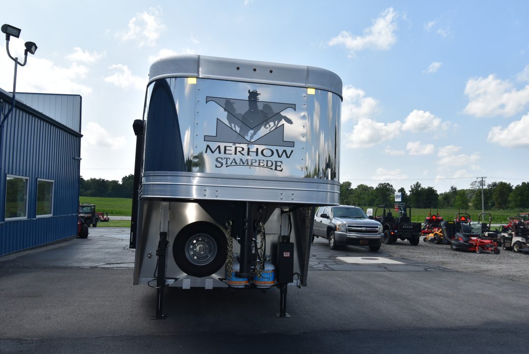 New 2027 Merhow Trailers STAMPEDE 8312 Horse Trailer